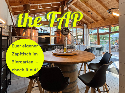 Zapftisch "the TAP" - DIY Zapfen im Biergarten